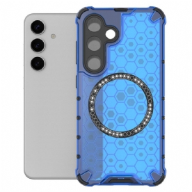 Hoesje Samsung Galaxy S25 Plus 5g Compatibel Met Magsafe Honeycomb Bescherming Hoesje