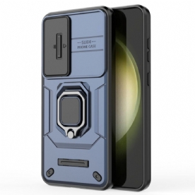 Hoesje Samsung Galaxy S25 Plus 5g Duurzame Ring Met Lensbeschermer