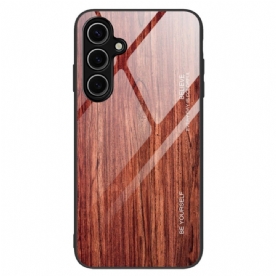 Hoesje Samsung Galaxy S25 Plus 5g Gehard Glas Met Hout