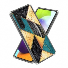 Hoesje Samsung Galaxy S25 Plus 5g Gesplitst Marmer Bescherming Hoesje