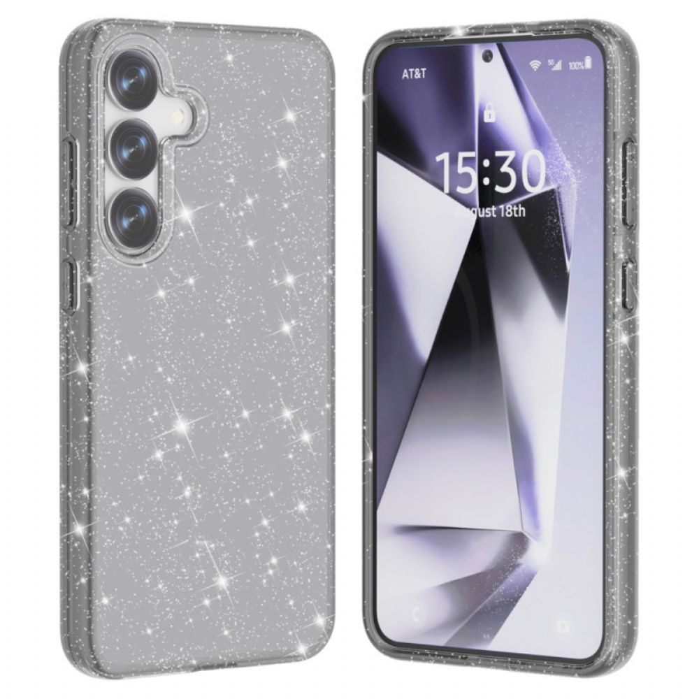 Hoesje Samsung Galaxy S25 Plus 5g Glitterdesign Bescherming Hoesje