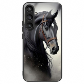 Hoesje Samsung Galaxy S25 Plus 5g Grijs Paard Van Gehard Glas