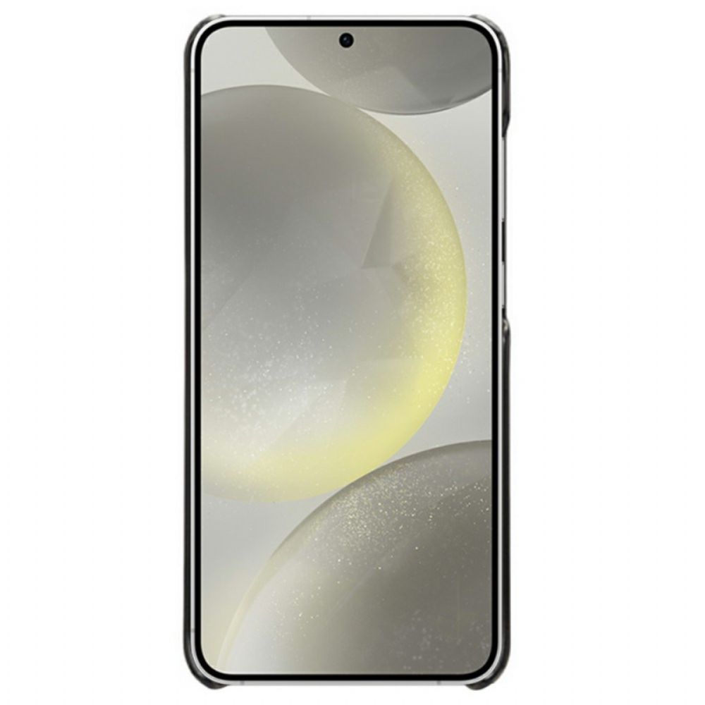 Hoesje Samsung Galaxy S25 Plus 5g Kaarthouder Met Leer-effect Bescherming Hoesje