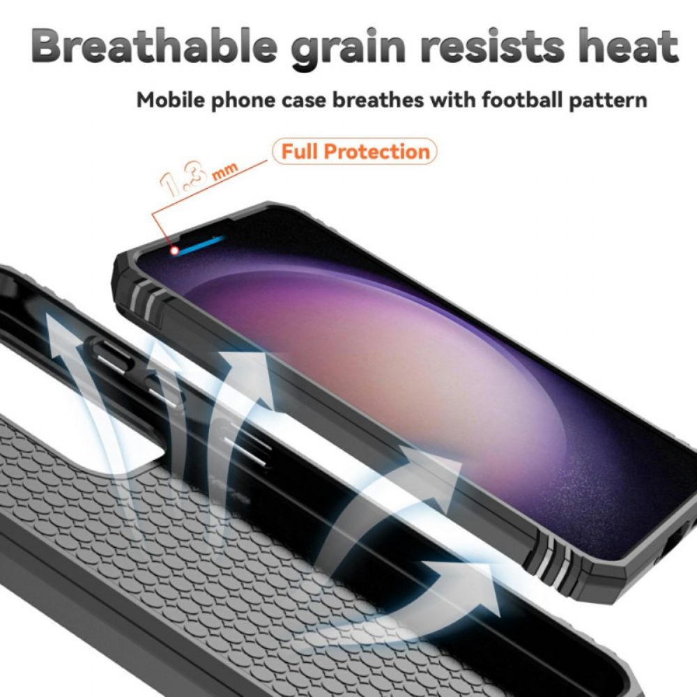 Hoesje Samsung Galaxy S25 Plus 5g Klassieke Ringhouder En Lensbeschermer