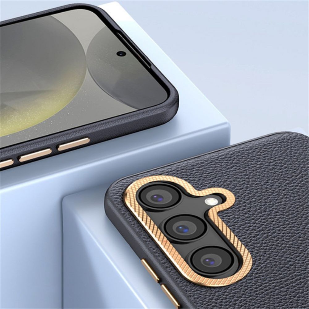 Hoesje Samsung Galaxy S25 Plus 5g Kunstleer Met Textuur