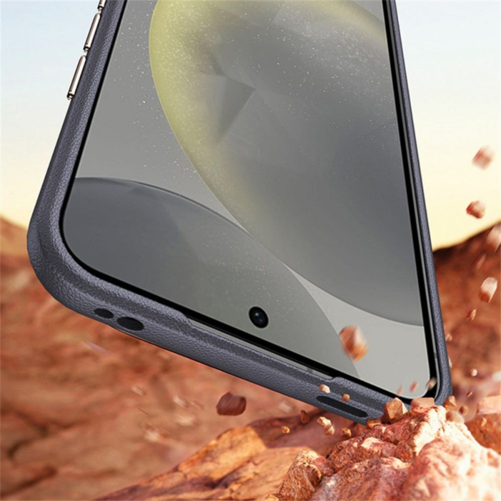 Hoesje Samsung Galaxy S25 Plus 5g Kunstleer Met Textuur