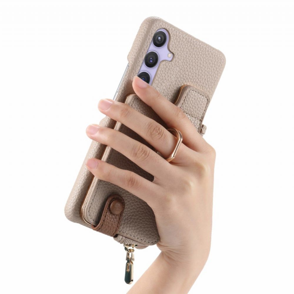 Hoesje Samsung Galaxy S25 Plus 5g Portemonnee Met Magnetische Standaard