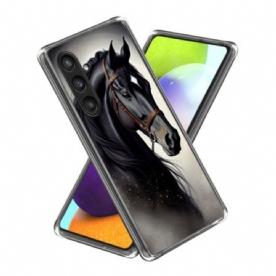 Hoesje Samsung Galaxy S25 Plus 5g Prachtig Paard Bescherming Hoesje