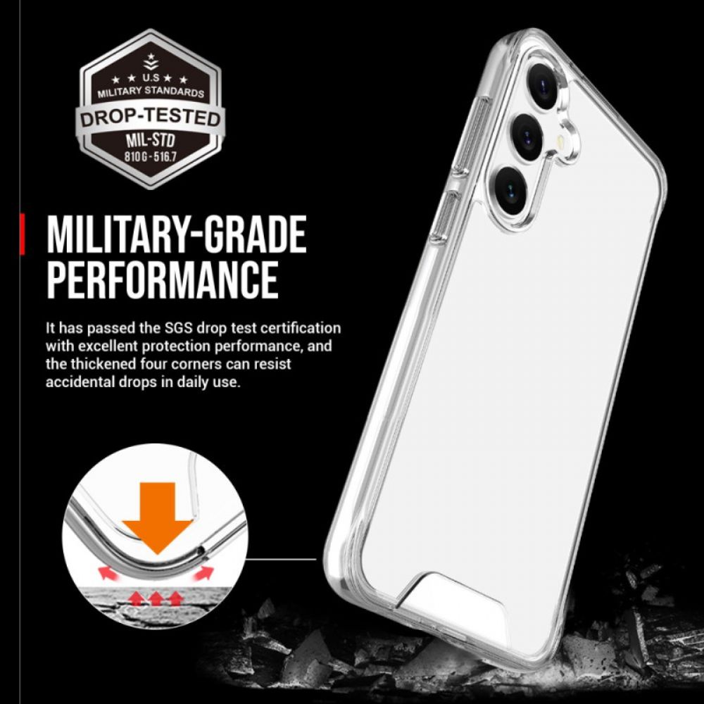 Hoesje Samsung Galaxy S25 Plus 5g Transparant Bescherming Hoesje