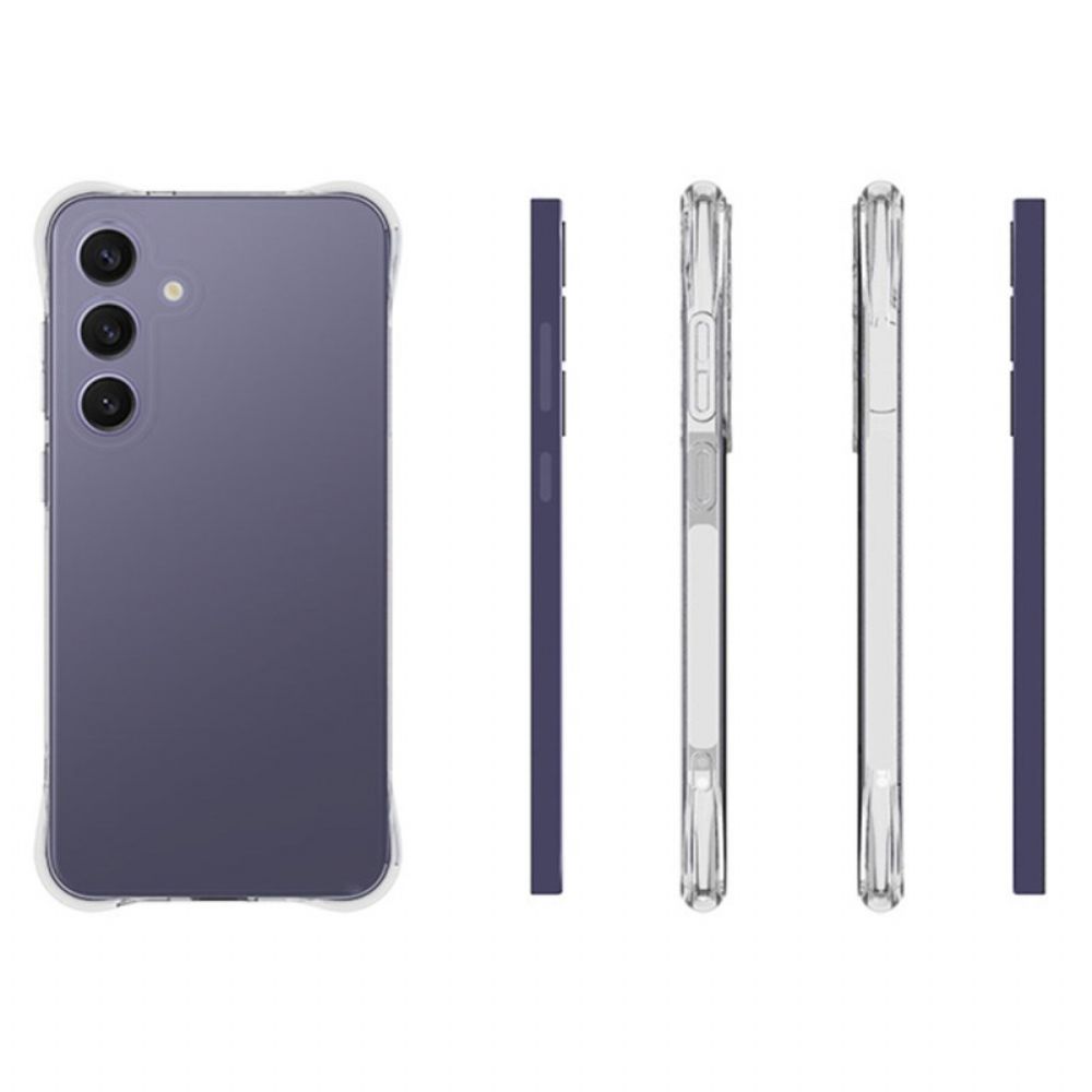 Hoesje Samsung Galaxy S25 Plus 5g Transparant Versterkt Antislip