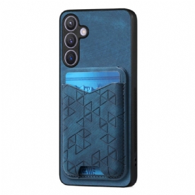 Hoesje Voor Samsung Galaxy S25 Plus 5g Met Kaarthouder En Standaard