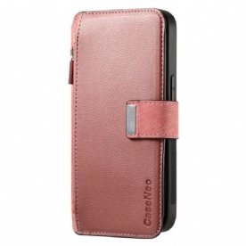 Leren Hoesje Samsung Galaxy S25 Plus 5g Caseneo Magnetisch Afneembare Kast Bescherming Hoesje