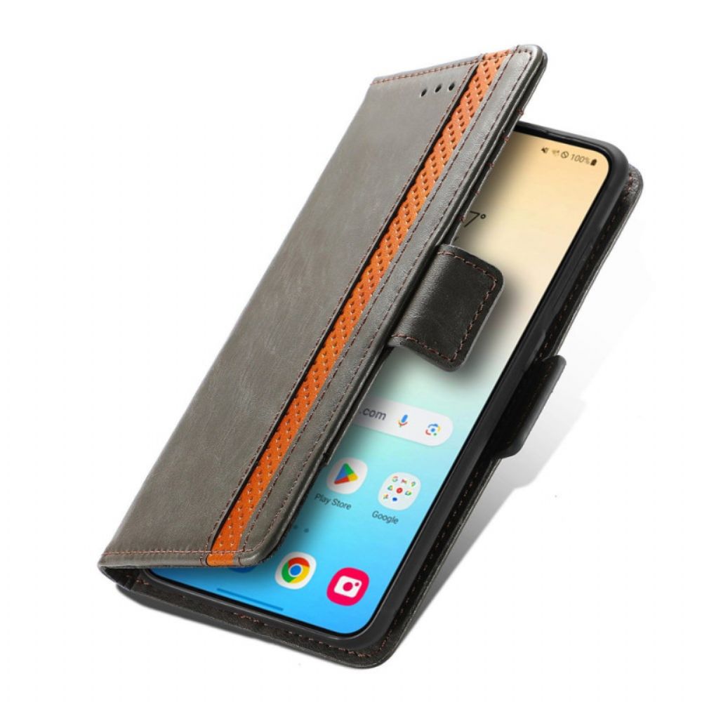 Leren Hoesje Voor Samsung Galaxy S25 Plus 5g Caseneo Rfid-portemonnee