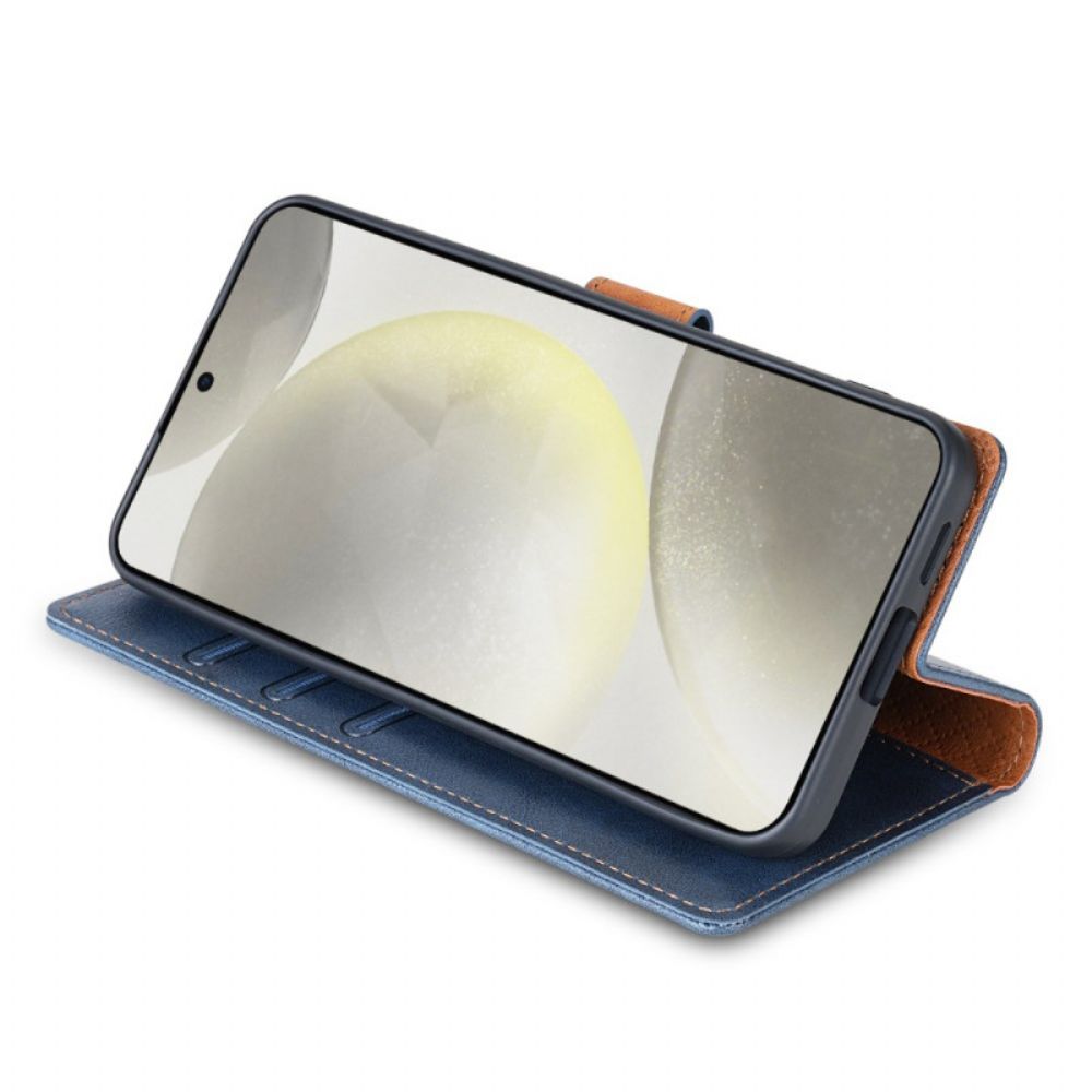 Leren Hoesje Voor Samsung Galaxy S25 Plus 5g Lc.imeeke