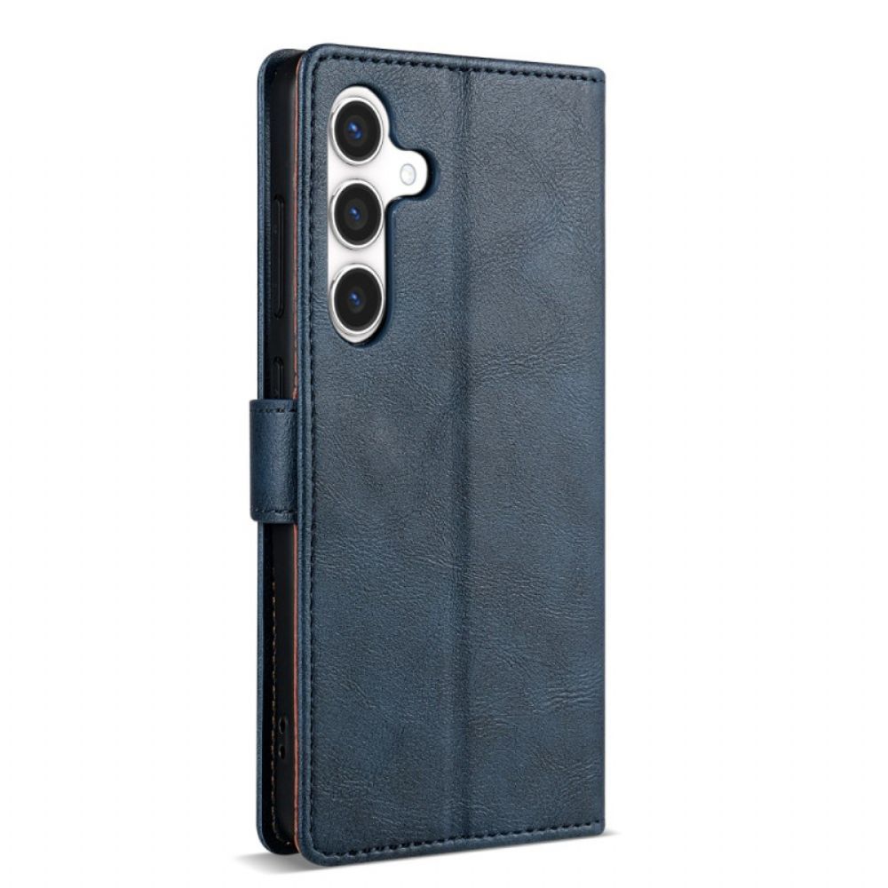 Leren Hoesje Voor Samsung Galaxy S25 Plus 5g Lc.imeeke