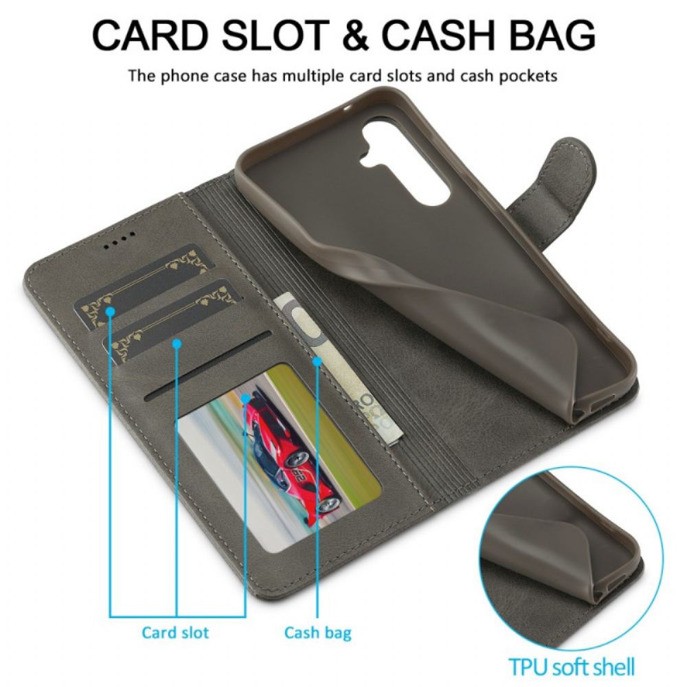 Leren Hoesje Voor Samsung Galaxy S25 Plus 5g Lcimeeke