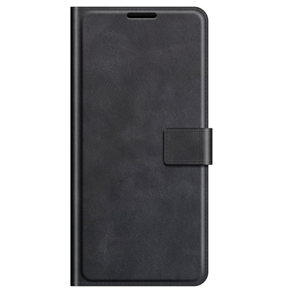 Flip Case voor Samsung Galaxy M32 Slim Kunstleer