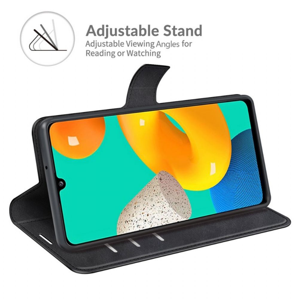 Flip Case voor Samsung Galaxy M32 Slim Kunstleer