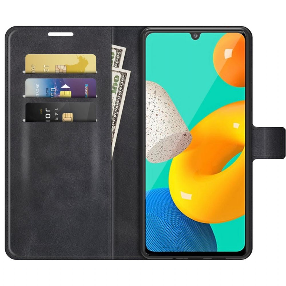 Flip Case voor Samsung Galaxy M32 Slim Kunstleer