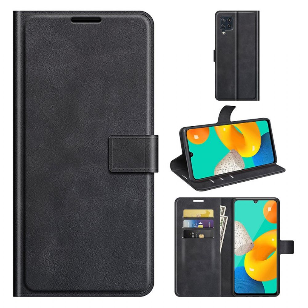 Flip Case voor Samsung Galaxy M32 Slim Kunstleer