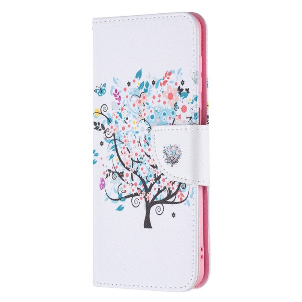Folio-hoesje voor Samsung Galaxy M32 Bloemrijke Boom