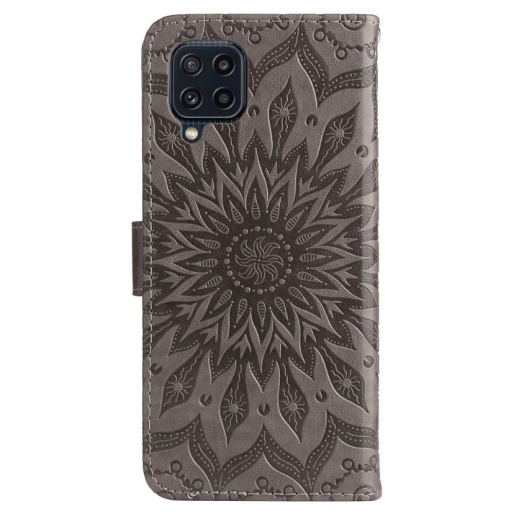Folio-hoesje voor Samsung Galaxy M32 Zonnebloem
