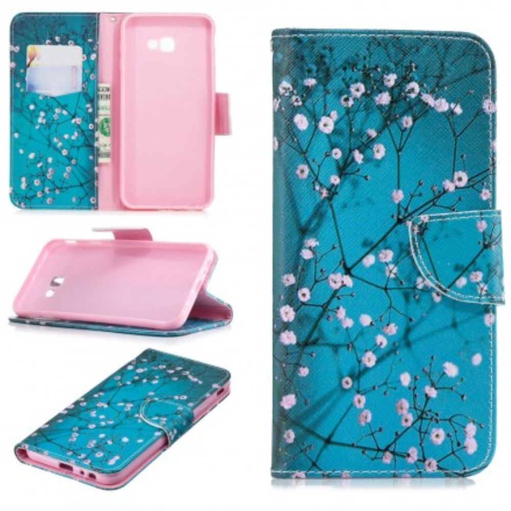Folio-hoesje voor Samsung Galaxy J4 Plus Bloeiende Boom