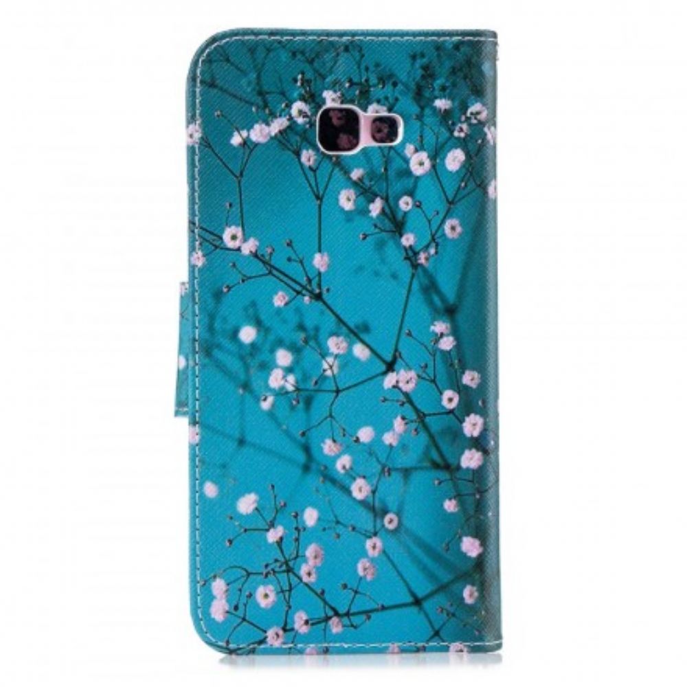 Folio-hoesje voor Samsung Galaxy J4 Plus Bloeiende Boom