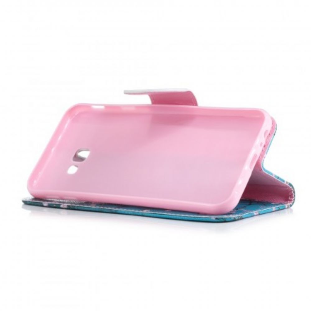 Folio-hoesje voor Samsung Galaxy J4 Plus Bloeiende Boom