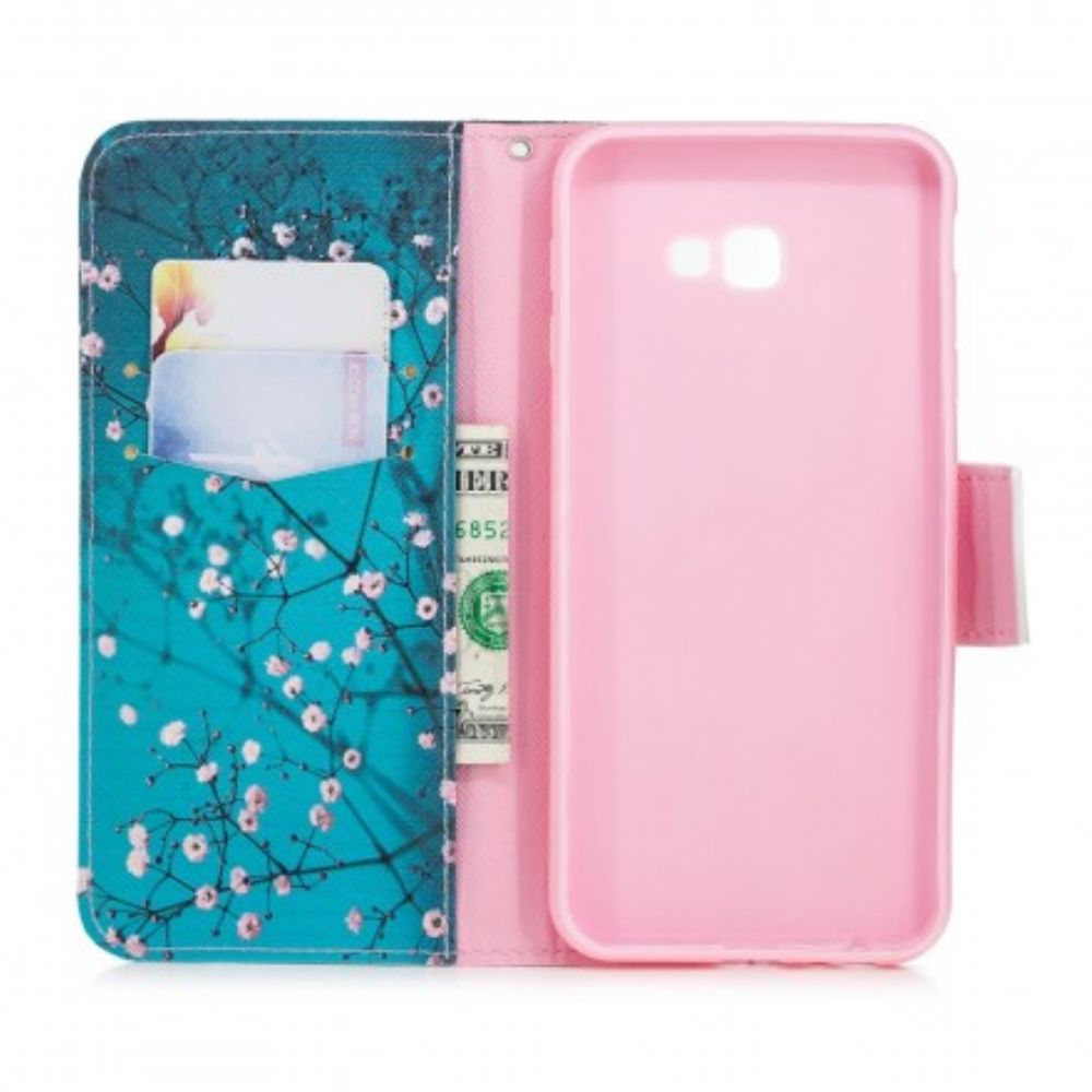 Folio-hoesje voor Samsung Galaxy J4 Plus Bloeiende Boom
