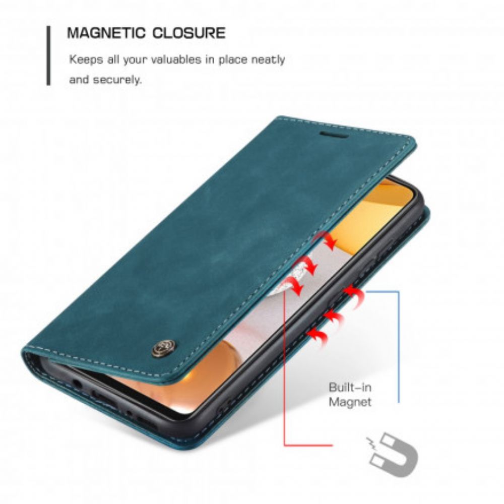 Bescherming Hoesje voor Samsung Galaxy S21 Plus 5G Folio-hoesje Caseme Kunstleer