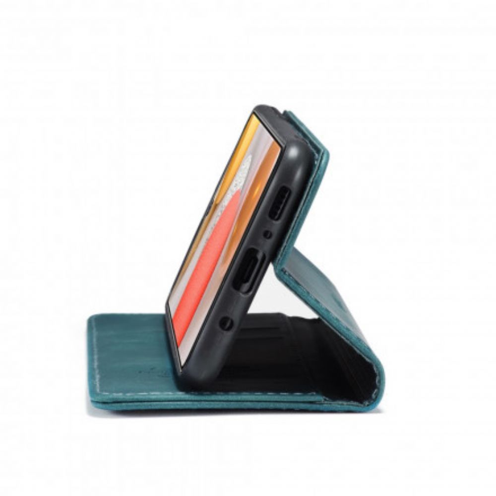 Bescherming Hoesje voor Samsung Galaxy S21 Plus 5G Folio-hoesje Caseme Kunstleer