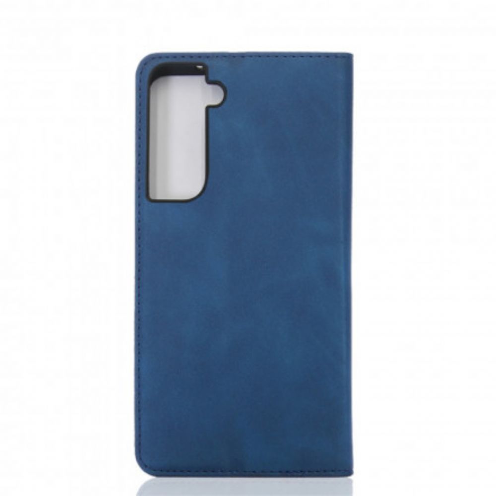 Bescherming Hoesje voor Samsung Galaxy S21 Plus 5G Folio-hoesje Skin-touch