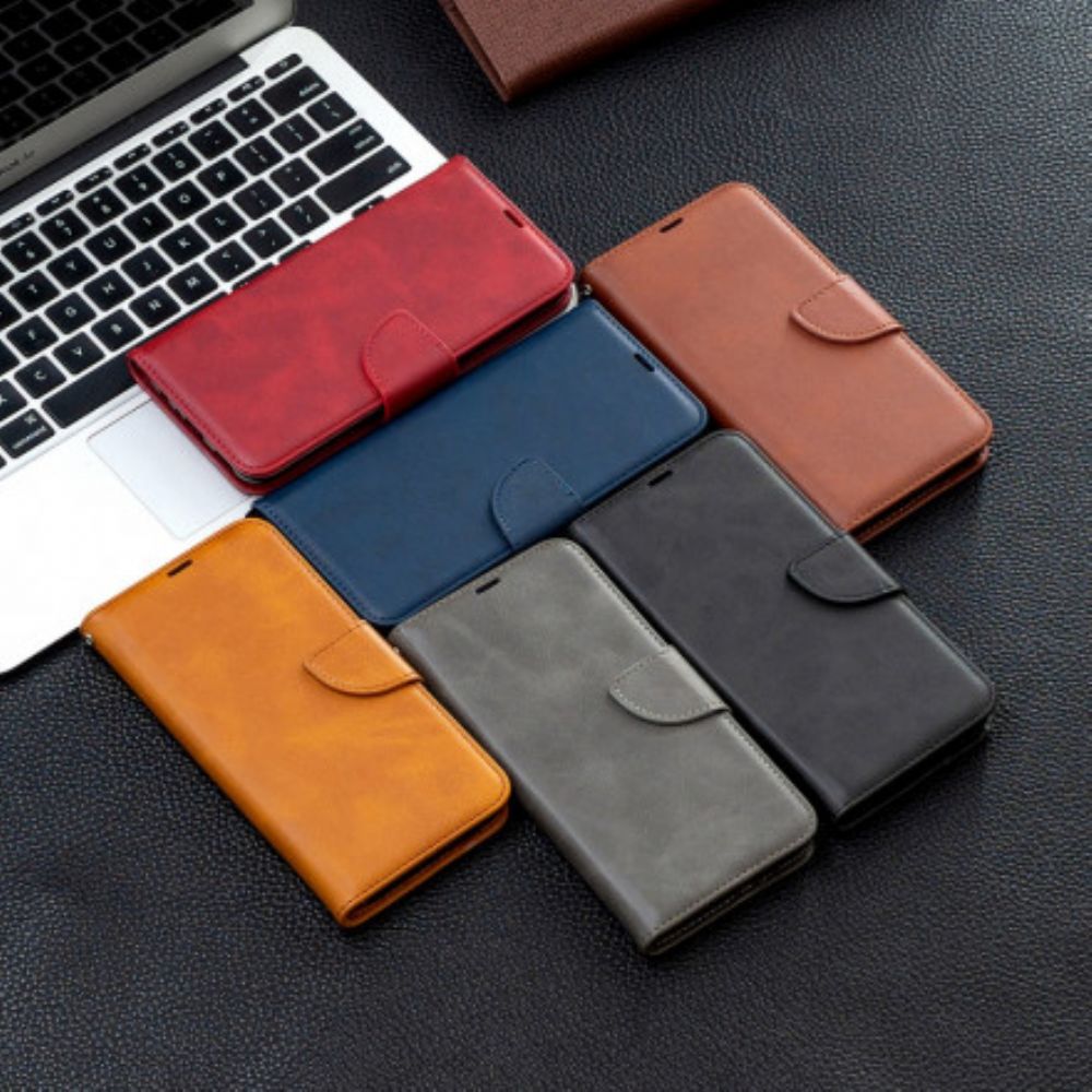 Folio-hoesje voor Samsung Galaxy S21 Plus 5G Flip Case Gladde Schuine Klep