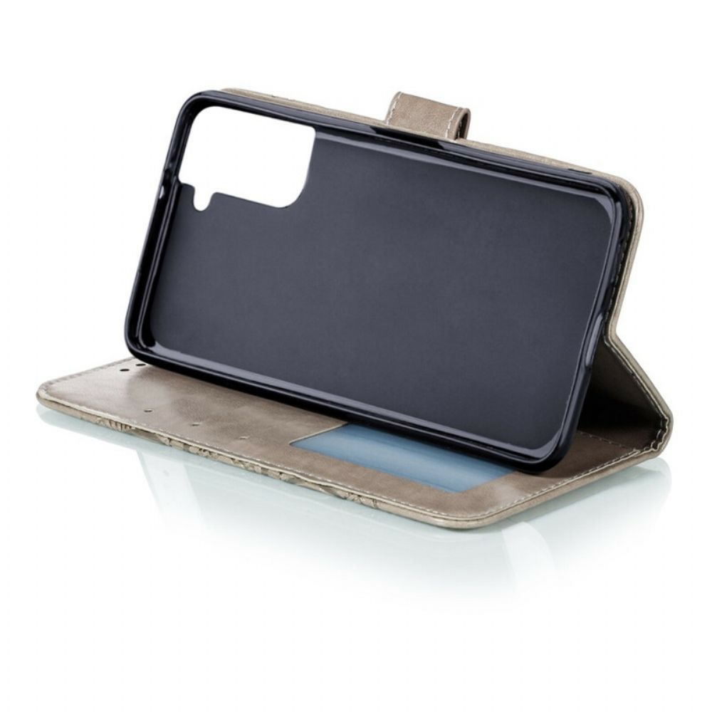 Folio-hoesje voor Samsung Galaxy S21 Plus 5G Volledige Mandala