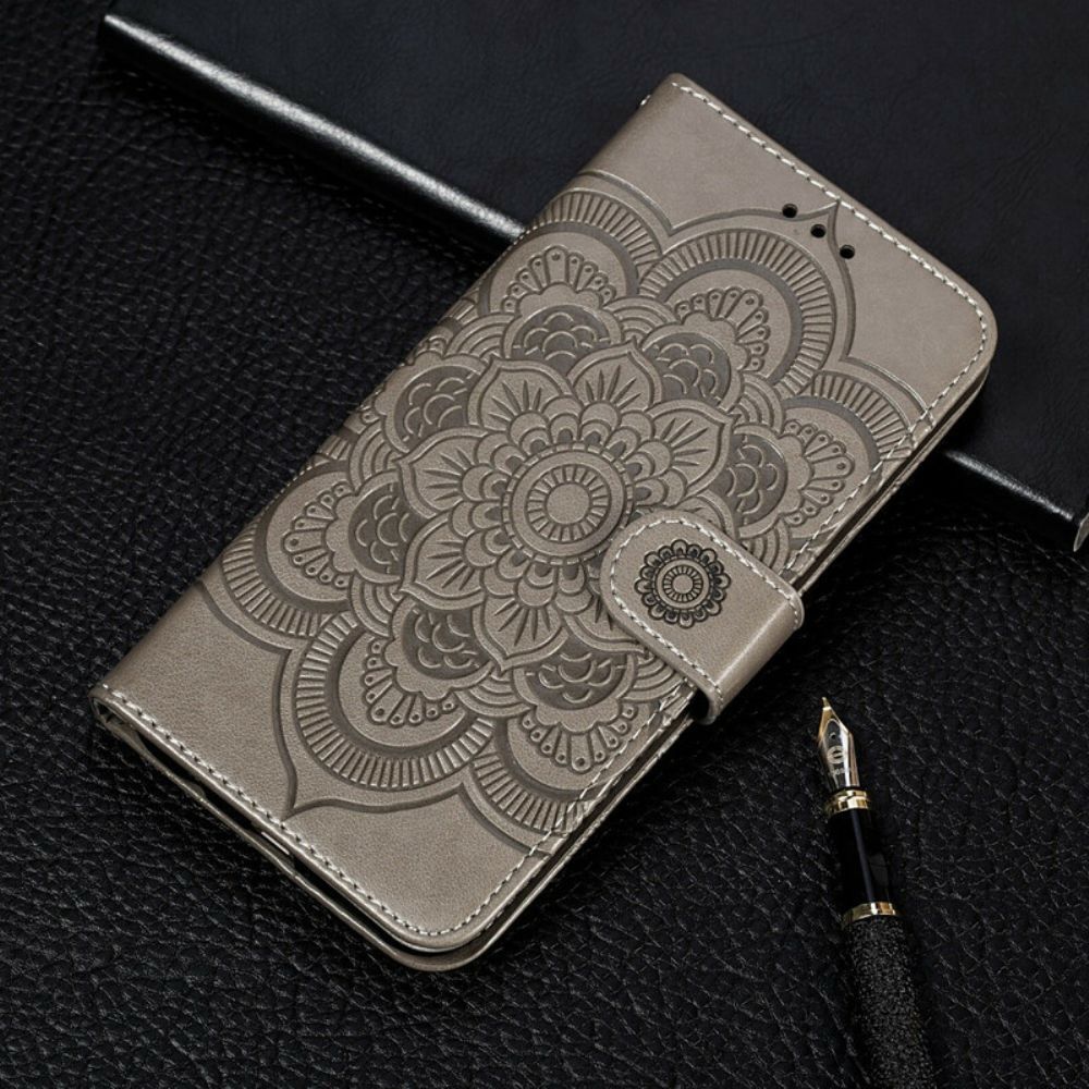 Folio-hoesje voor Samsung Galaxy S21 Plus 5G Volledige Mandala