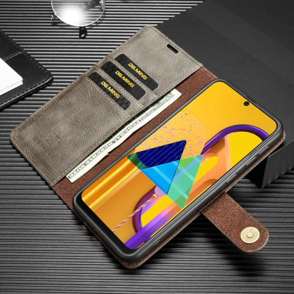 Folio-hoesje voor Samsung Galaxy M21 Dg. Ming Afneembaar
