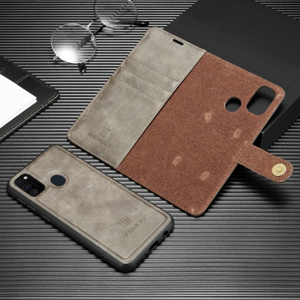 Folio-hoesje voor Samsung Galaxy M21 Dg. Ming Afneembaar