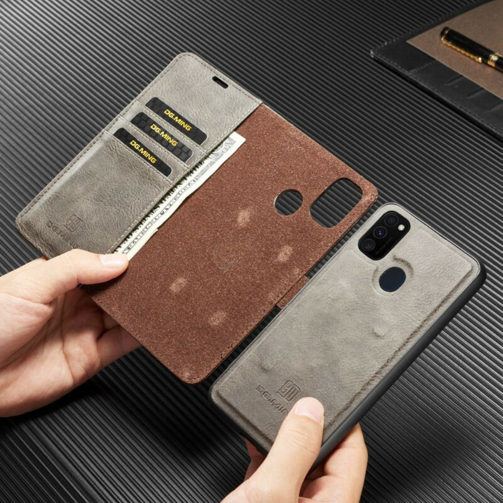 Folio-hoesje voor Samsung Galaxy M21 Dg. Ming Afneembaar