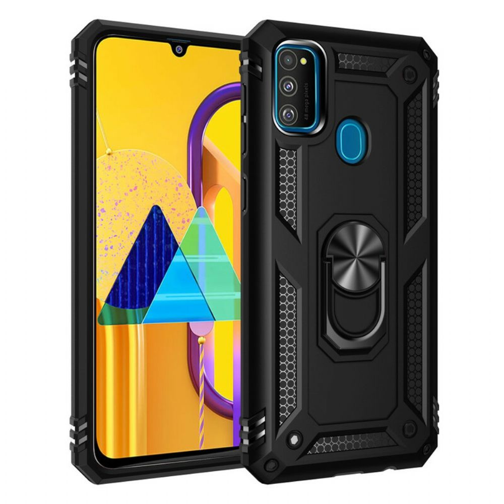 Hoesje voor Samsung Galaxy M21 Premium Ring