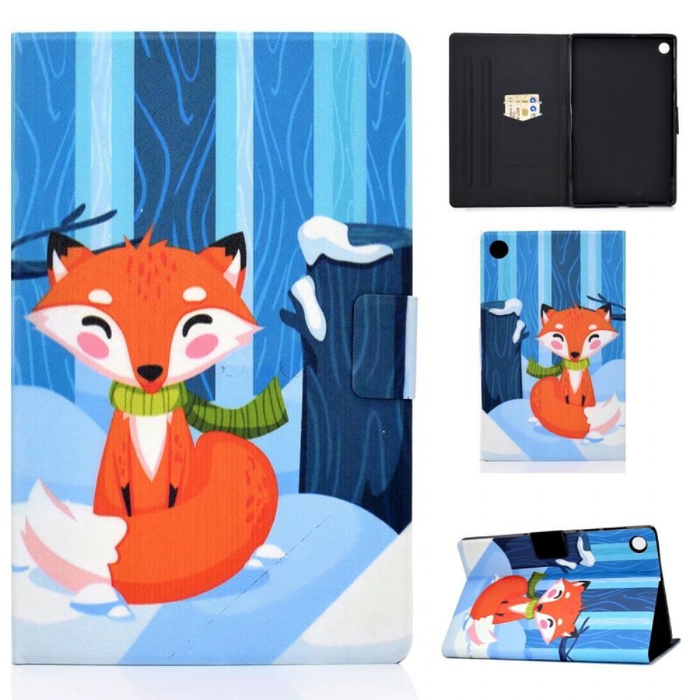 Leren Hoesje voor Huawei MatePad T 8 Vos