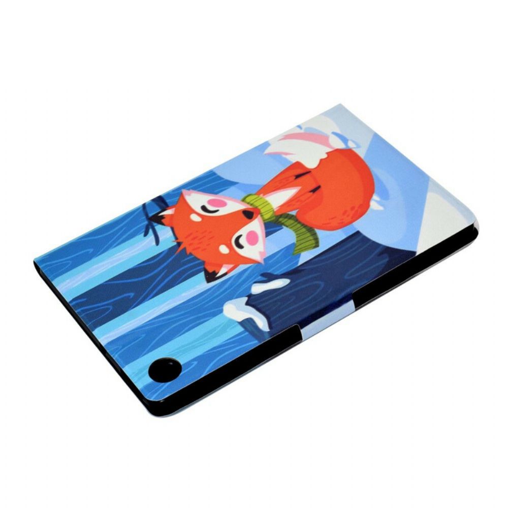 Leren Hoesje voor Huawei MatePad T 8 Vos