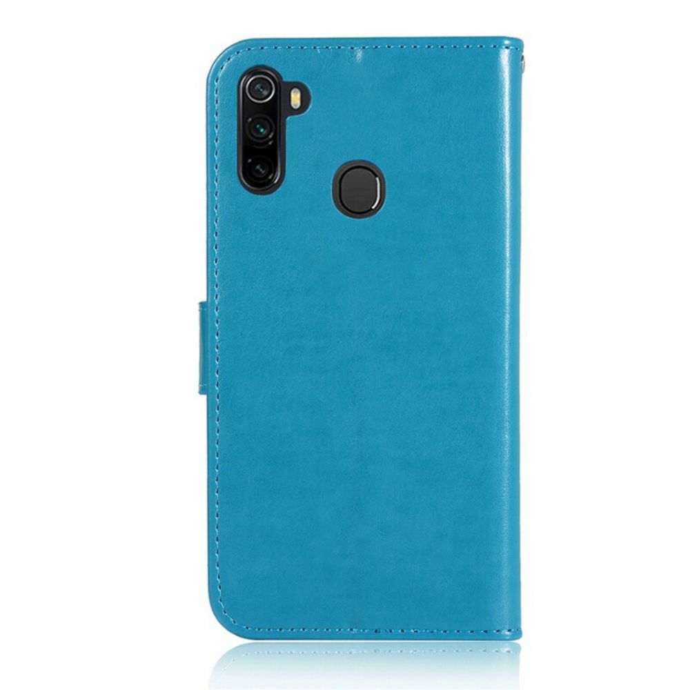 Leren Hoesje voor Samsung Galaxy M11 Lederen Effect Dromenvanger Uil