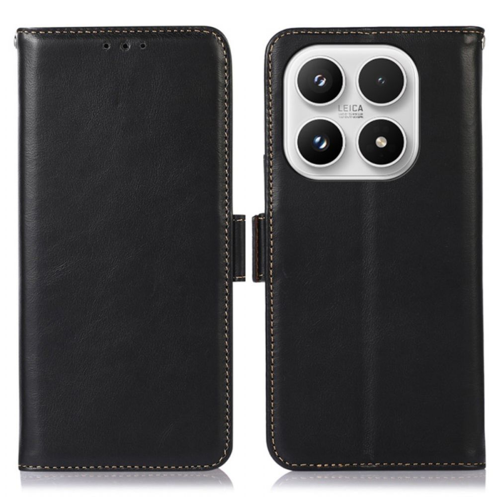 Bescherming Hoesje Xiaomi 17 Rfid-beschermd Leer