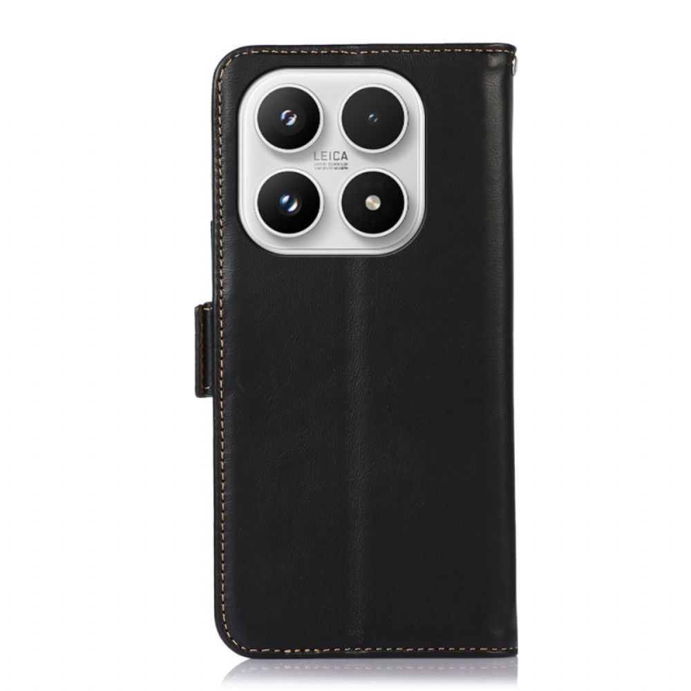 Bescherming Hoesje Xiaomi 17 Rfid-beschermd Leer