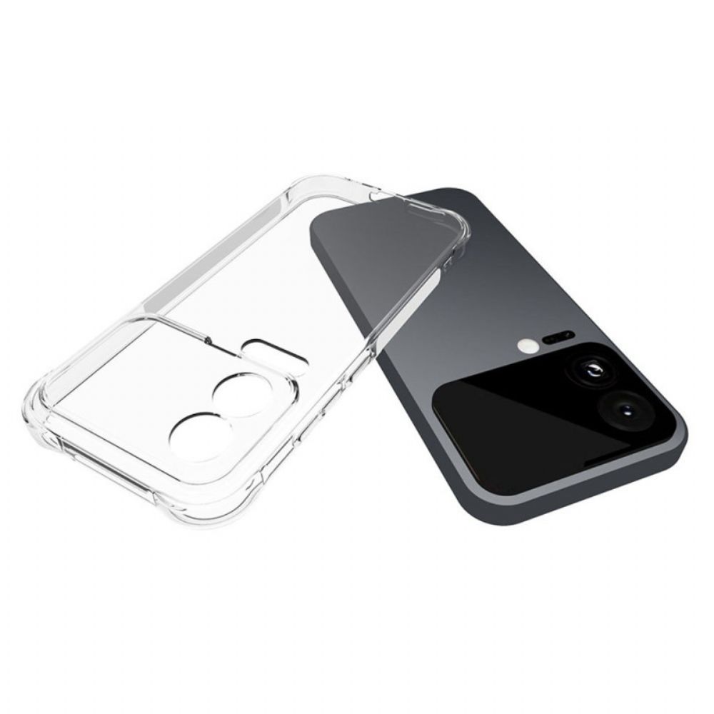 Case Hoesje Xiaomi 17 Telefoonhoesje Transparant Versterkt