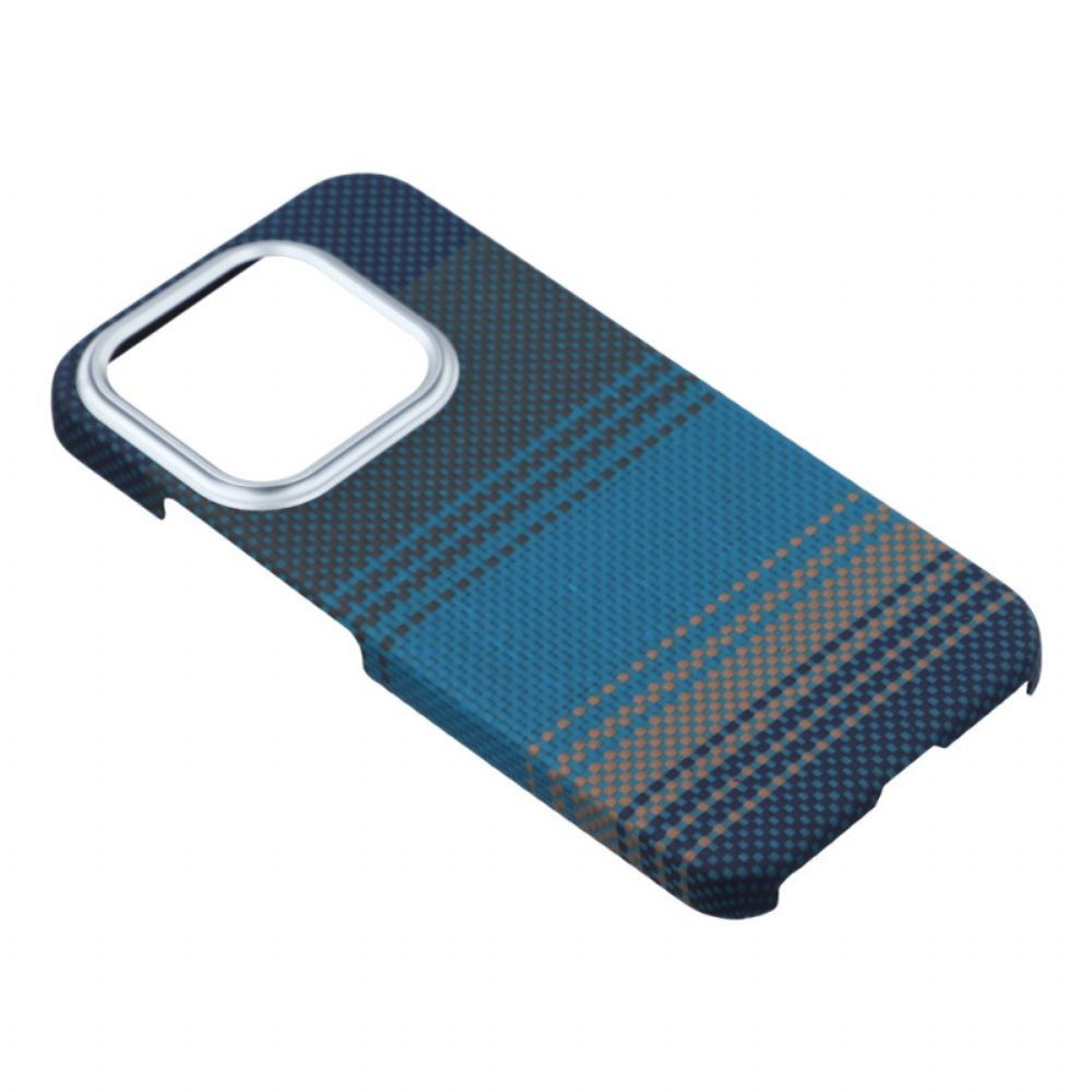Cover Hoesje Xiaomi 17 Telefoonhoesje Gradient With Metal Frame For Lens - Floating Blue