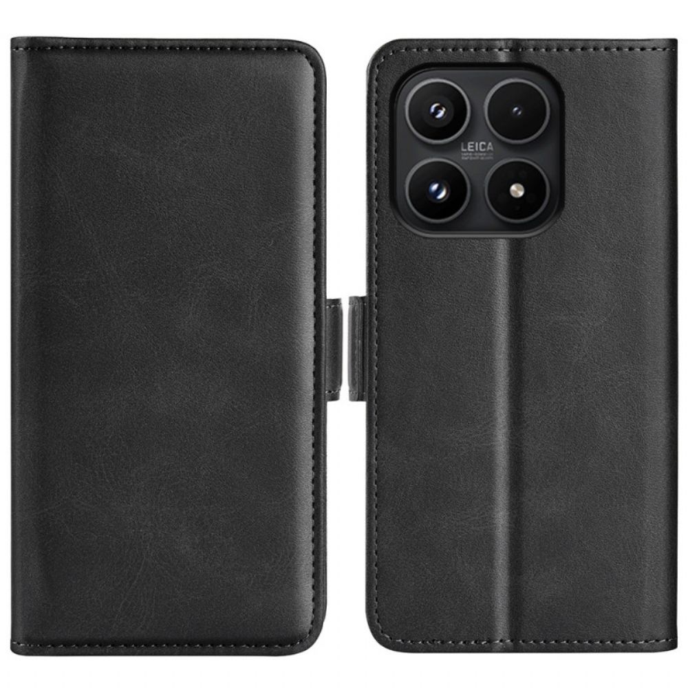 Flip Case Leren Xiaomi 17 Dubbele Sluiting