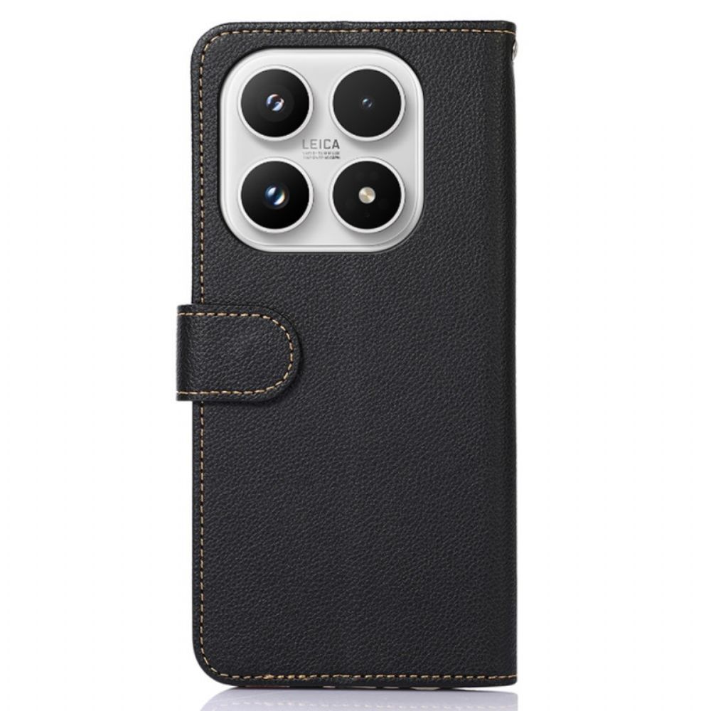 Flip Case Leren Xiaomi 17 Khazneh Tweekleurig