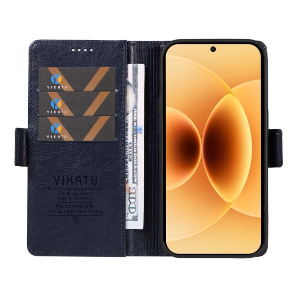 Flip Case Leren Xiaomi 17 Yikatu Vintage Design